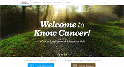 Desktop Screenshot of knowcancer.com